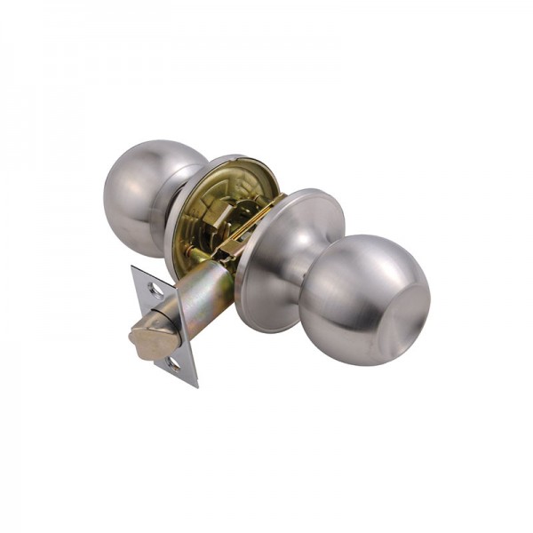 HUIBAO Tubular Passage Door Knob 6873 WE-PB